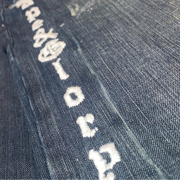 Vintage Mens hope & glory toxic fish jeans - Picture 8 of 13